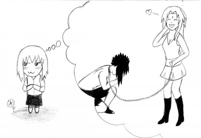 Sakura: Sasuke is my...